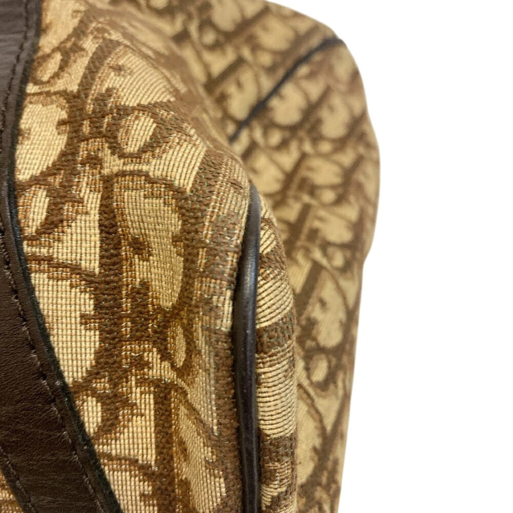 Dior Handbag All over Trotter Boston Bag Brown suitcase - Picture 5 of 10